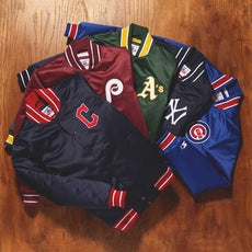 HOMAGE x Starter MLB Heavyweight Satin Jackets