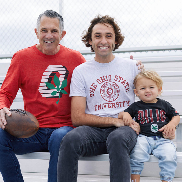 Ohio State Buckeye Leaf Long Sleeve Tee