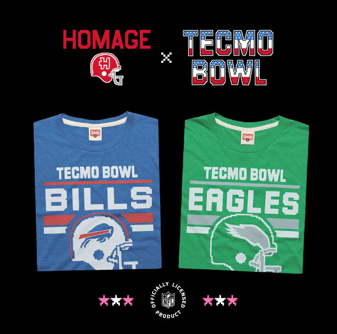 Photo of Tecmo Bowl t-shirts