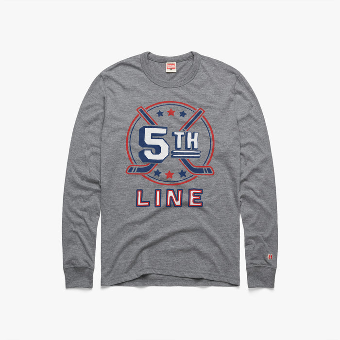 5th Line Crest Long Sleeve Tee