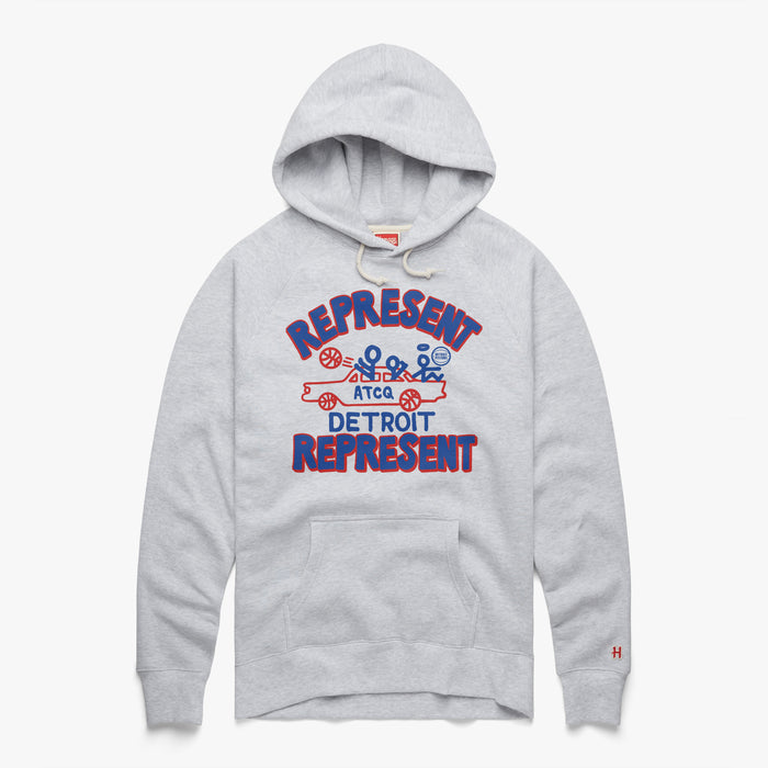 A Tribe Called Quest x Detroit Pistons Represent Hoodie