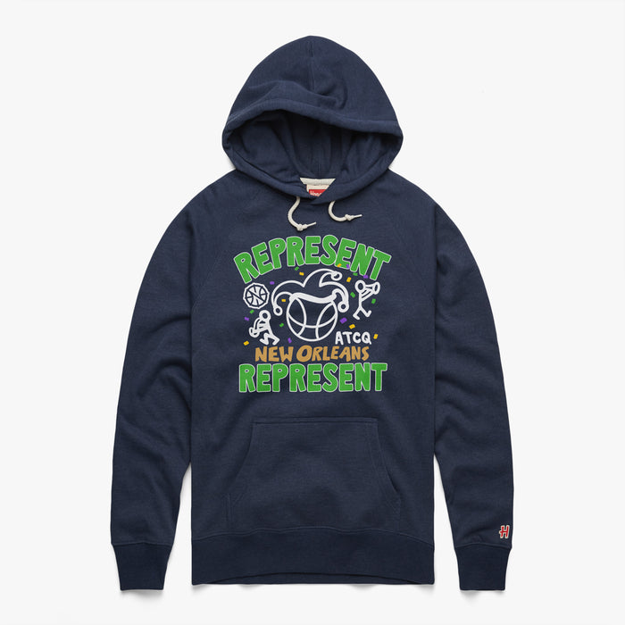 A Tribe Called Quest x New Orleans Pelicans Represent Hoodie