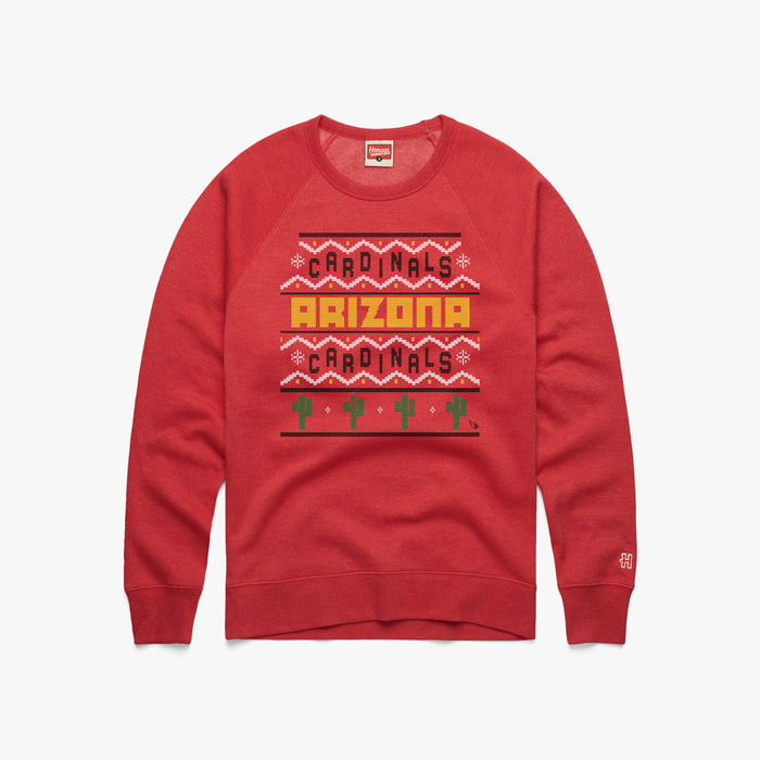 Arizona Cardinals Holiday Crewneck