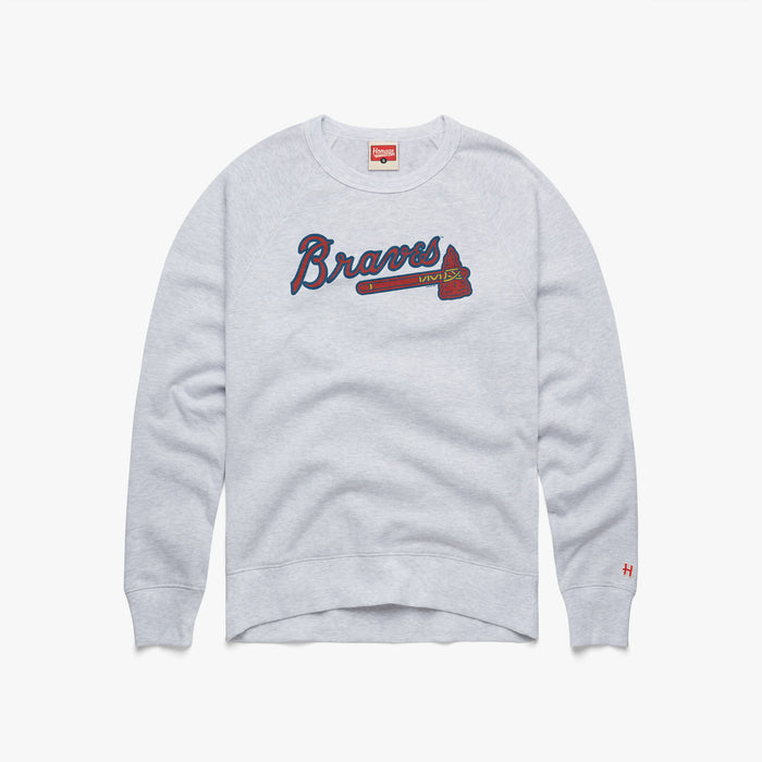 Atlanta Braves Jersey Logo '18 Crewneck