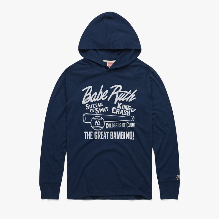 Babe Ruth Nicknames Lightweight Hoodie