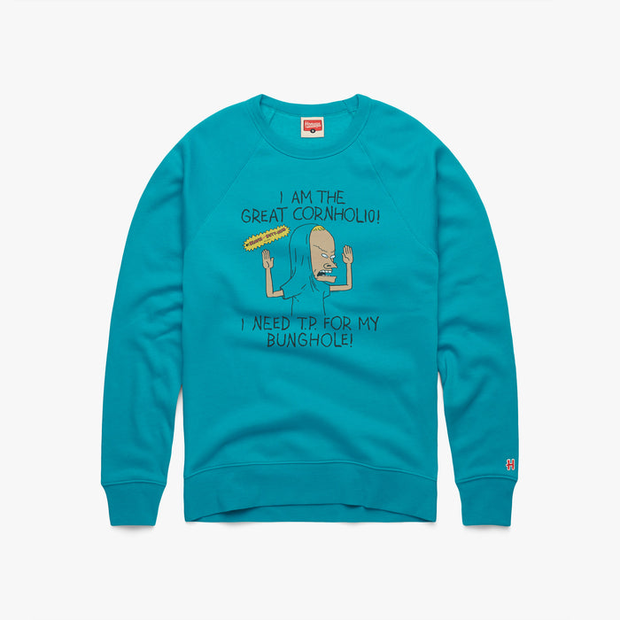 Beavis And Butt-Head Great Cornholio Crewneck