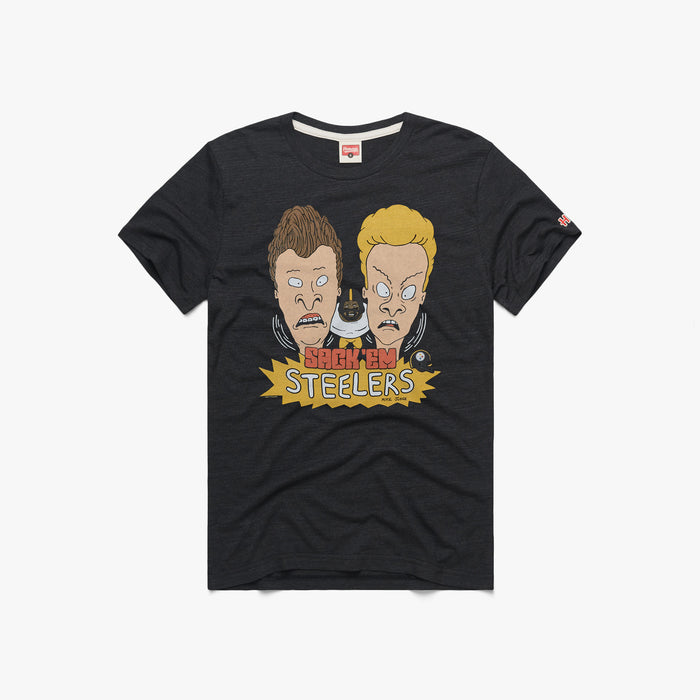 Beavis And Butt-Head X Pittsburgh Steelers Sack 'Em