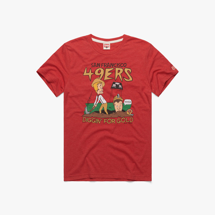 Beavis And Butt-Head X San Francisco 49ers Diggin' For Gold