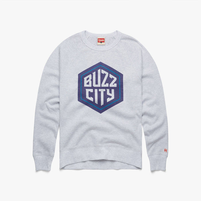 Charlotte Hornets Buzz City Crewneck