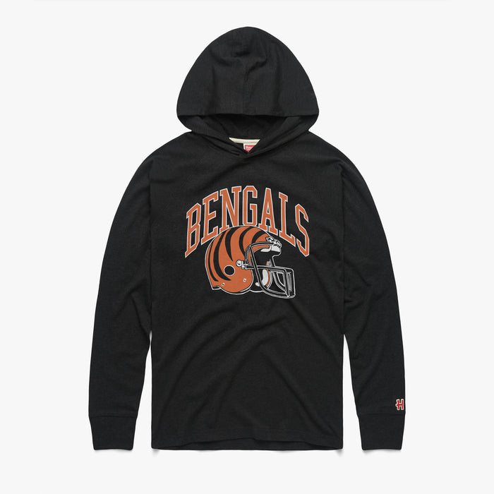 Cincinnati Bengals Helmet Lightweight Hoodie