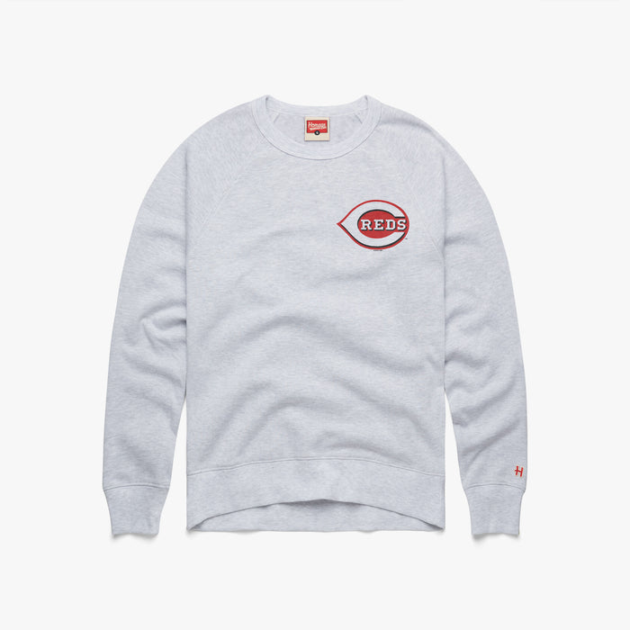 Cincinnati Reds Jersey Logo Crewneck