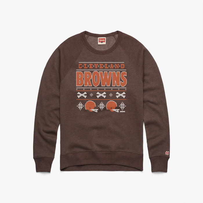 Cleveland Browns Holiday Crewneck