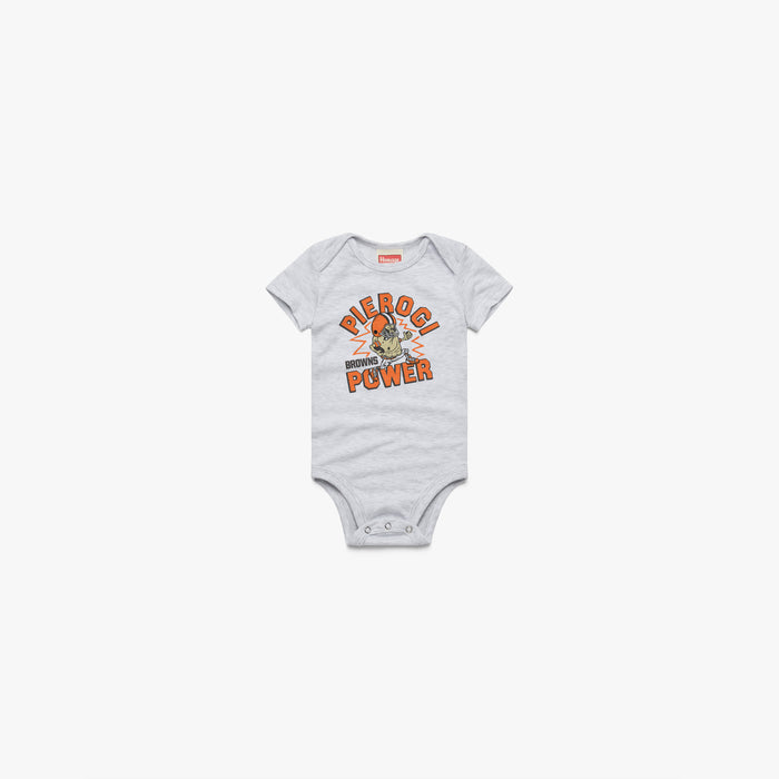 Cleveland Browns Pierogi Power Baby One Piece