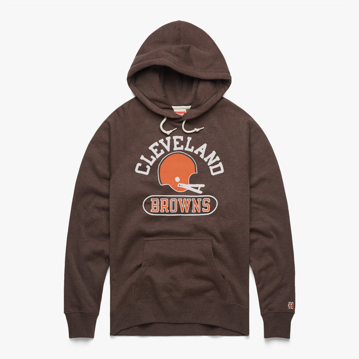 Cleveland Browns Throwback Helmet Hoodie