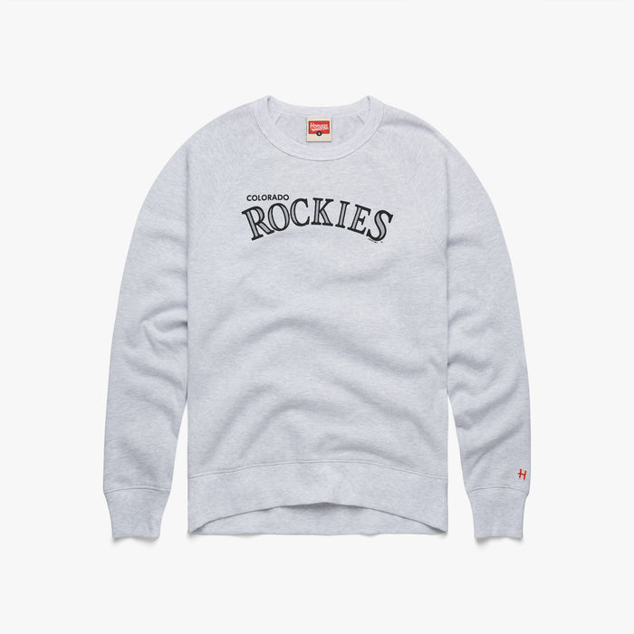 Colorado Rockies Jersey Logo Crewneck