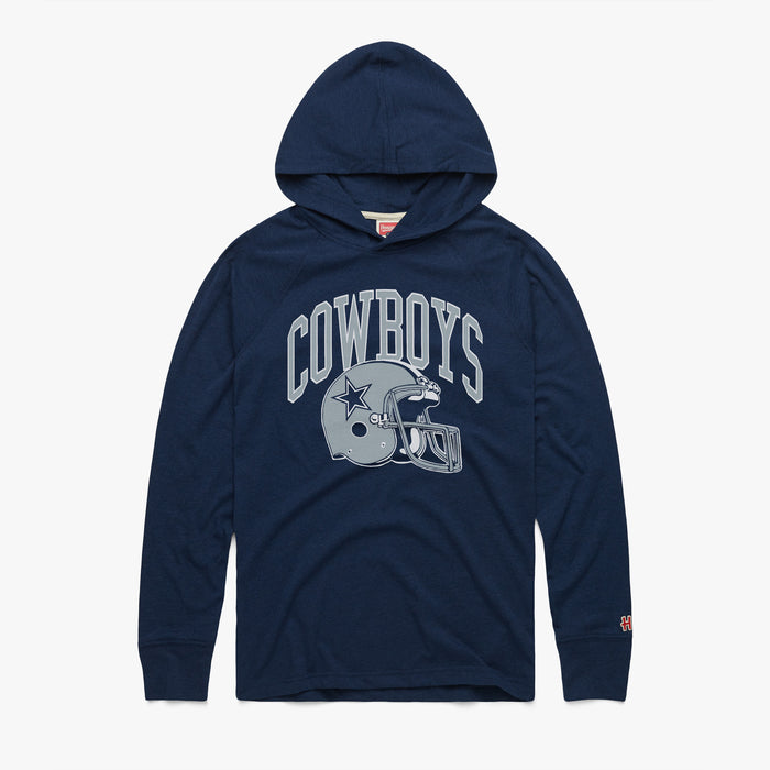 Dallas Cowboys Helmet Lightweight Hoodie