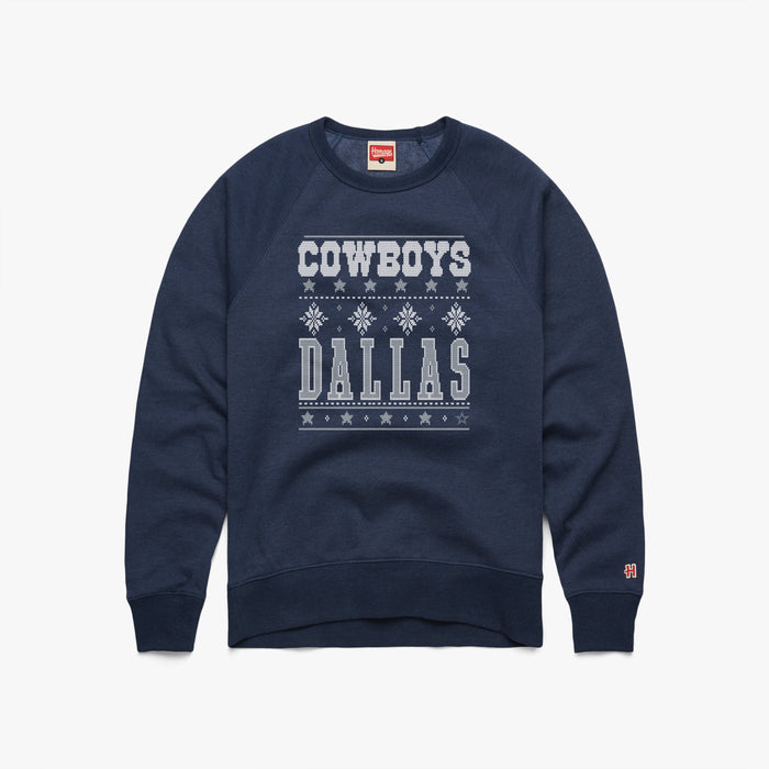 Dallas Cowboys Holiday Crewneck