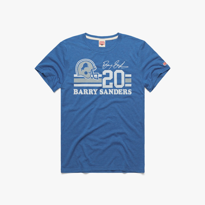 Detroit Lions Barry Sanders Signature Jersey