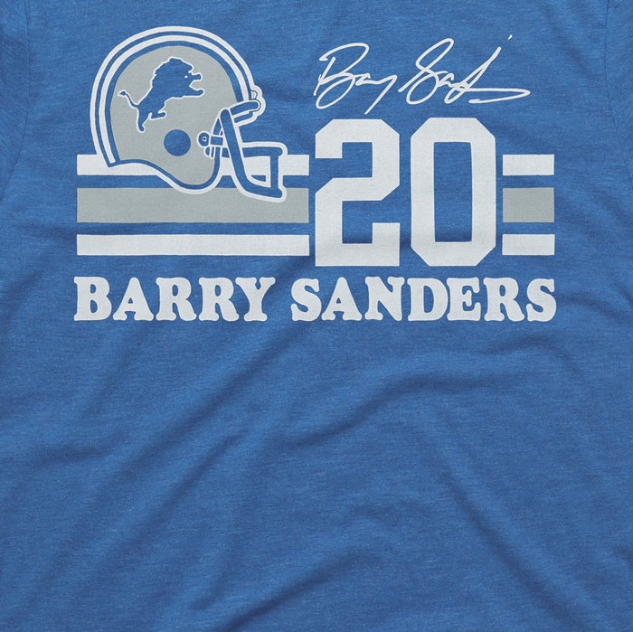 Detroit Lions Barry Sanders Signature Jersey