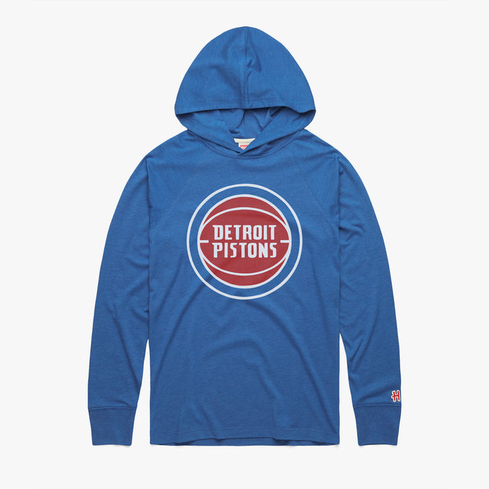 Detroit Pistons Logo Lightweight Hoodie