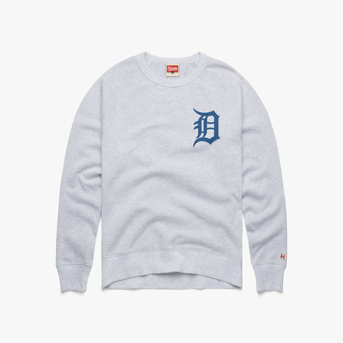 Detroit Tigers Jersey Logo Crewneck