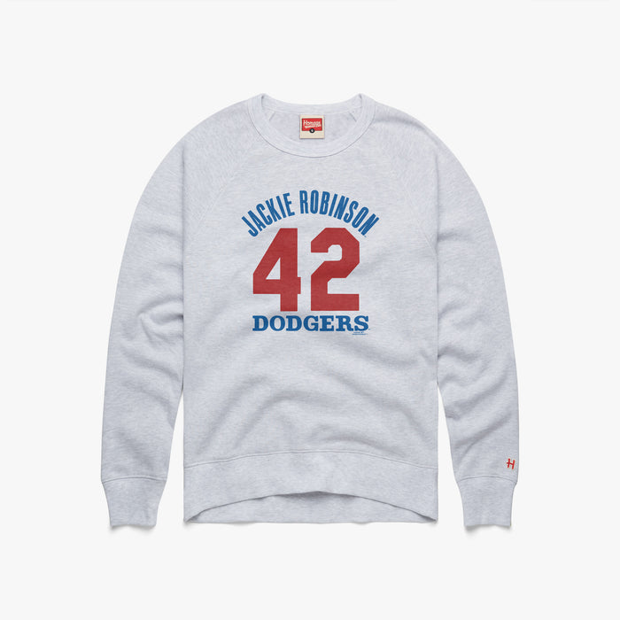 Dodgers Jackie Robinson 42 Crewneck