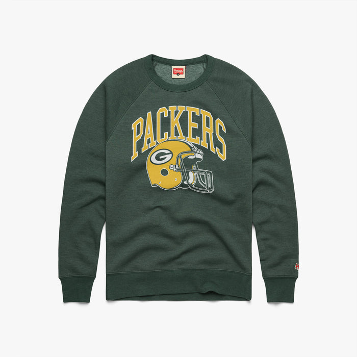 Green Bay Packers Helmet Crewneck