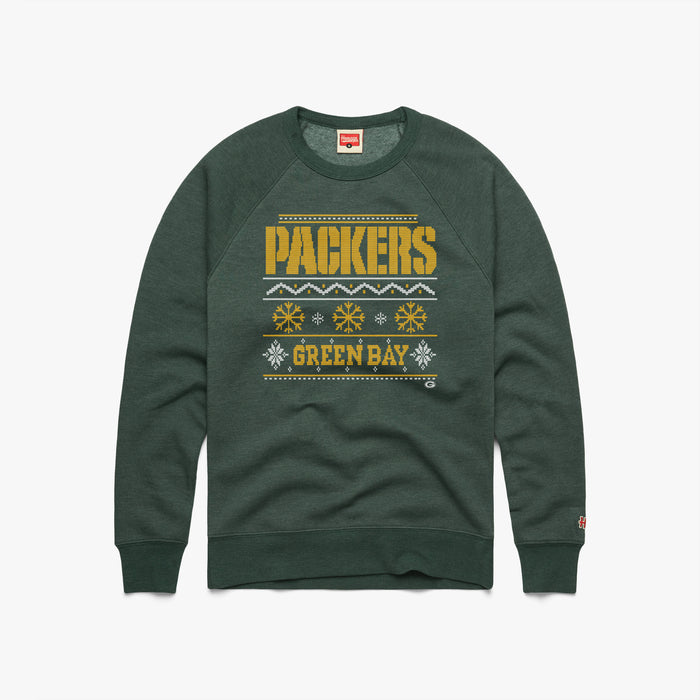 Green Bay Packers Holiday Crewneck