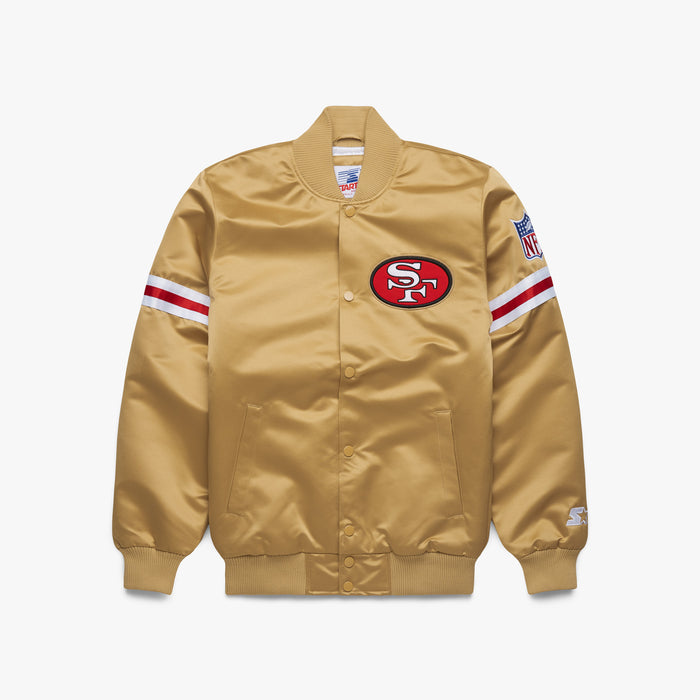 HOMAGE X Starter 49ers Heavyweight Satin Jacket