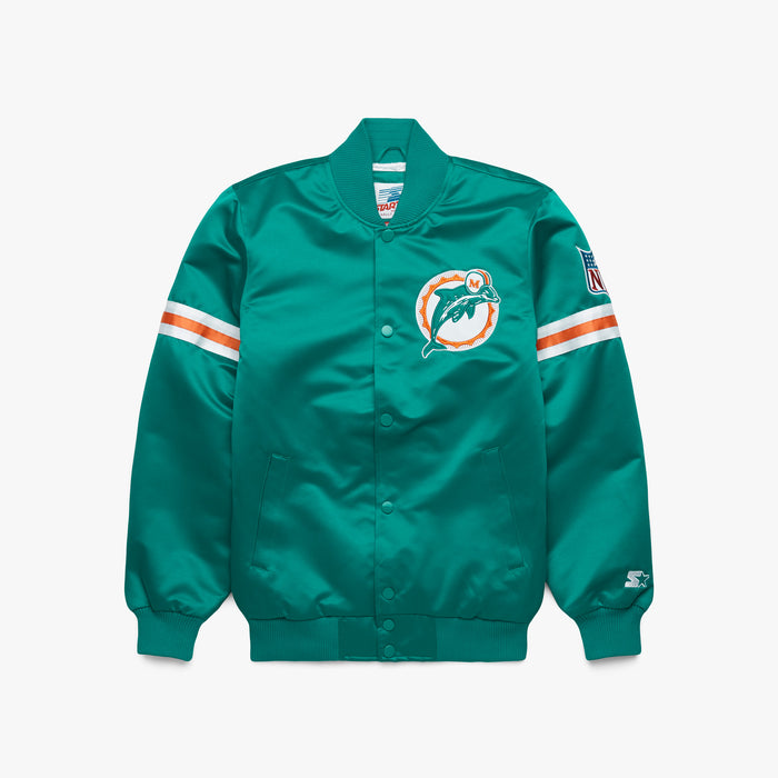 HOMAGE X Starter Dolphins Heavyweight Satin Jacket