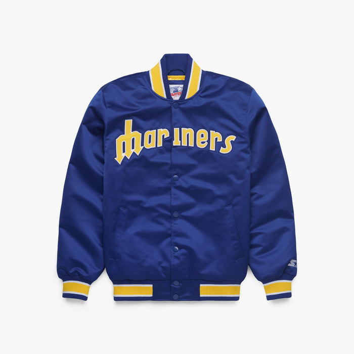 HOMAGE X Starter Mariners Heavyweight Satin Jacket