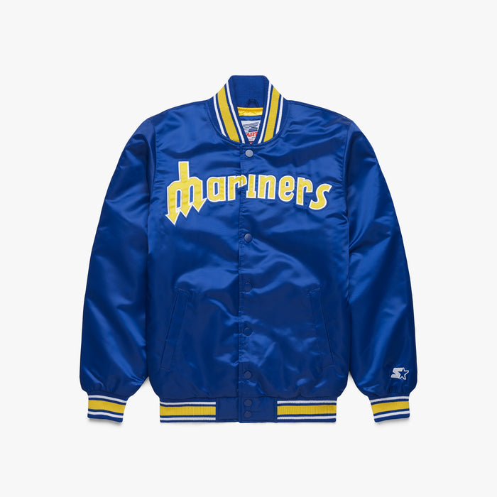 HOMAGE X Starter Mariners Satin Jacket