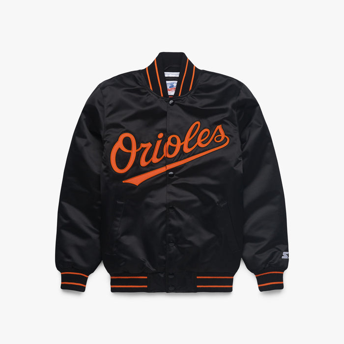 HOMAGE X Starter Orioles Heavyweight Satin Jacket