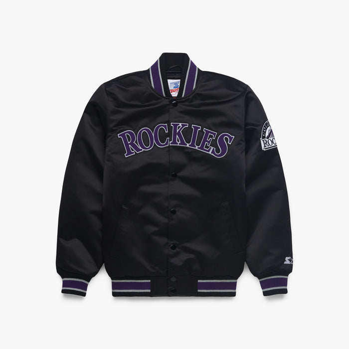 HOMAGE X Starter Rockies Heavyweight Satin Jacket