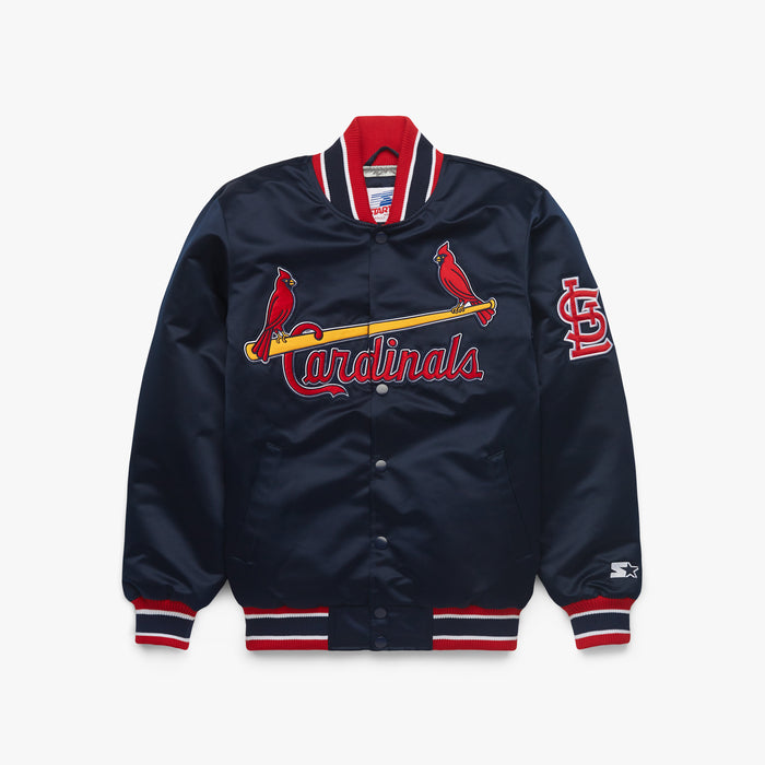 HOMAGE X Starter St. Louis Cardinals Heavyweight Satin Jacket