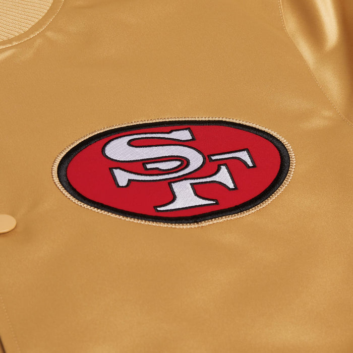 HOMAGE X Starter 49ers Heavyweight Satin Jacket