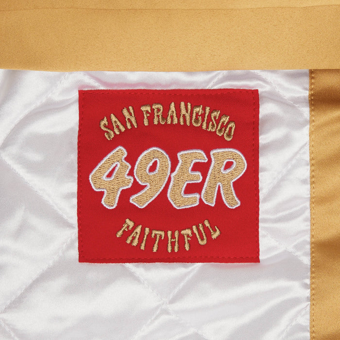 HOMAGE X Starter 49ers Heavyweight Satin Jacket