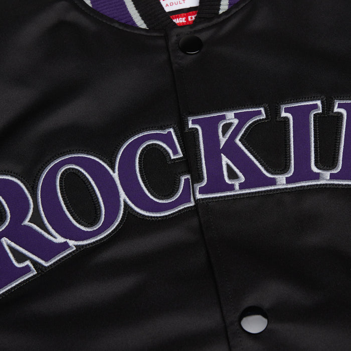 HOMAGE X Starter Rockies Heavyweight Satin Jacket