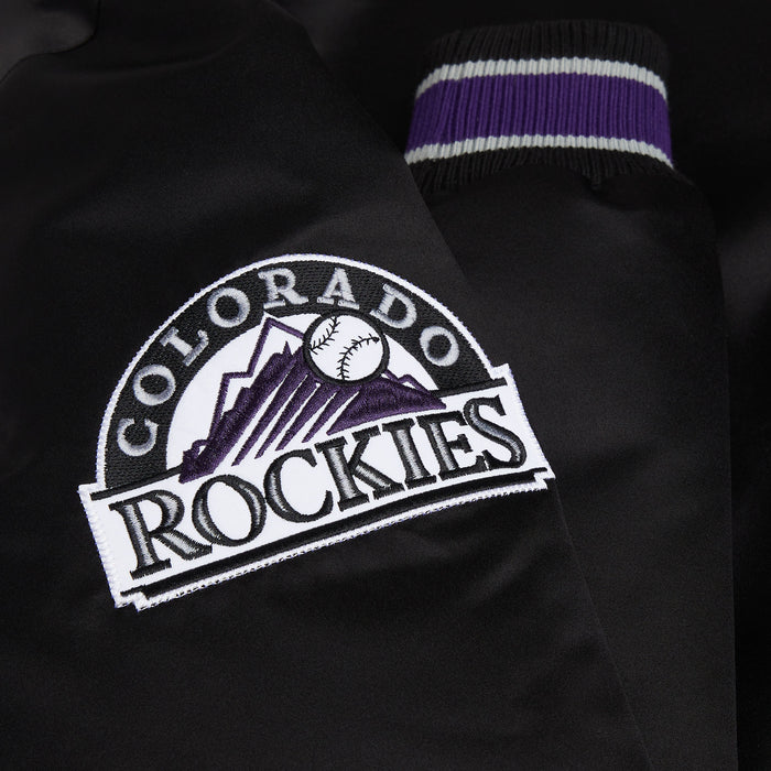 HOMAGE X Starter Rockies Heavyweight Satin Jacket