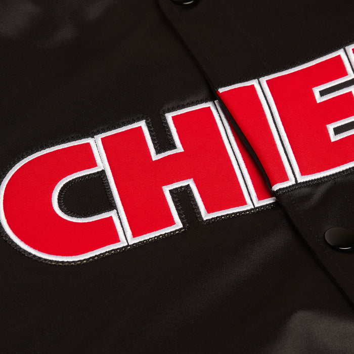 HOMAGE x Starter Chiefs Blackout Heavyweight Satin Jacket