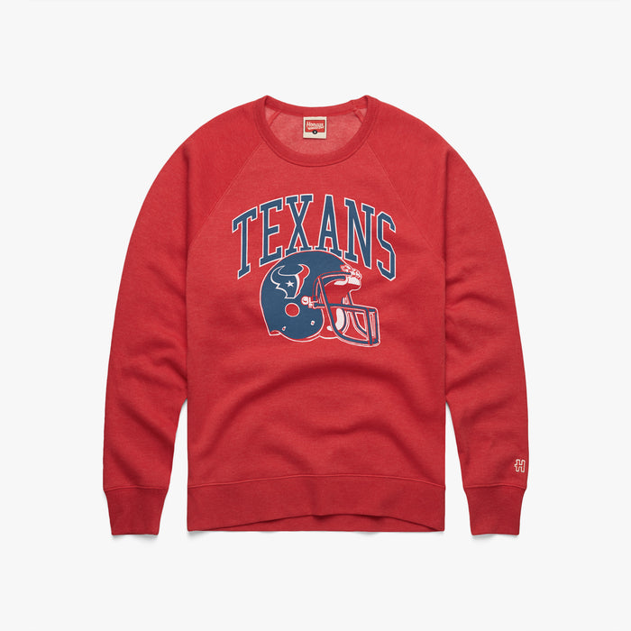 Houston Texans Helmet Crewneck