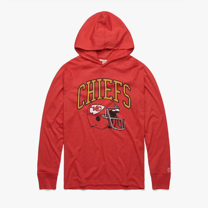 Kansas City Chiefs Helmet Lightweight Hoodie