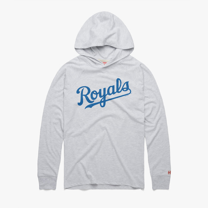 Kansas City Royals Jersey Logo '06 Lightweight Hoodie