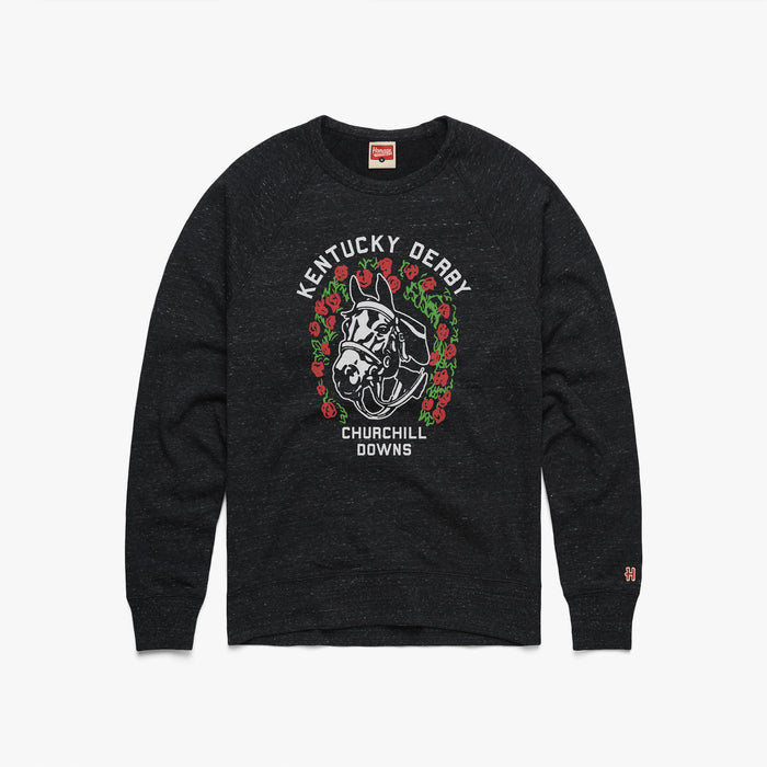 Kentucky Derby Garland Crewneck