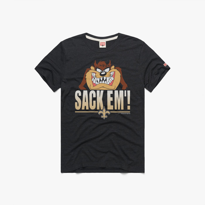 Looney Tunes Taz Sack Em' x New Orleans Saints