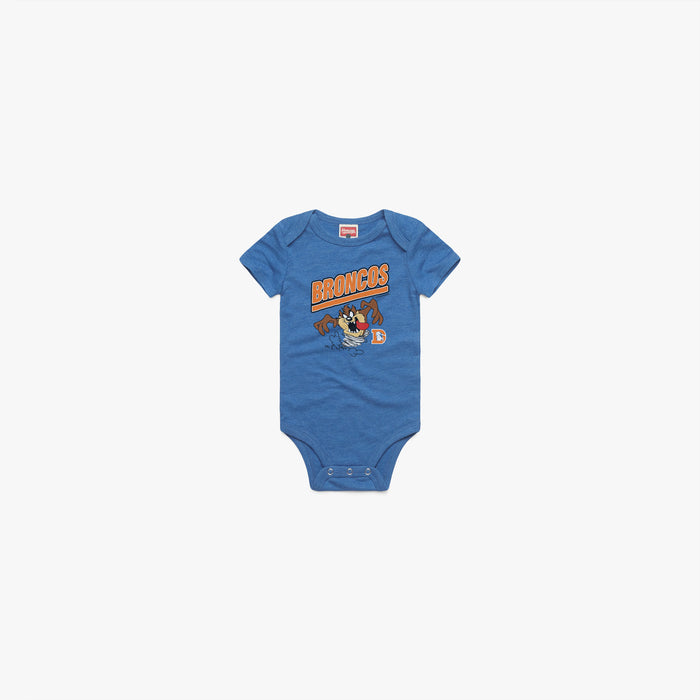 Looney Tunes Taz x Denver Broncos Baby One Piece