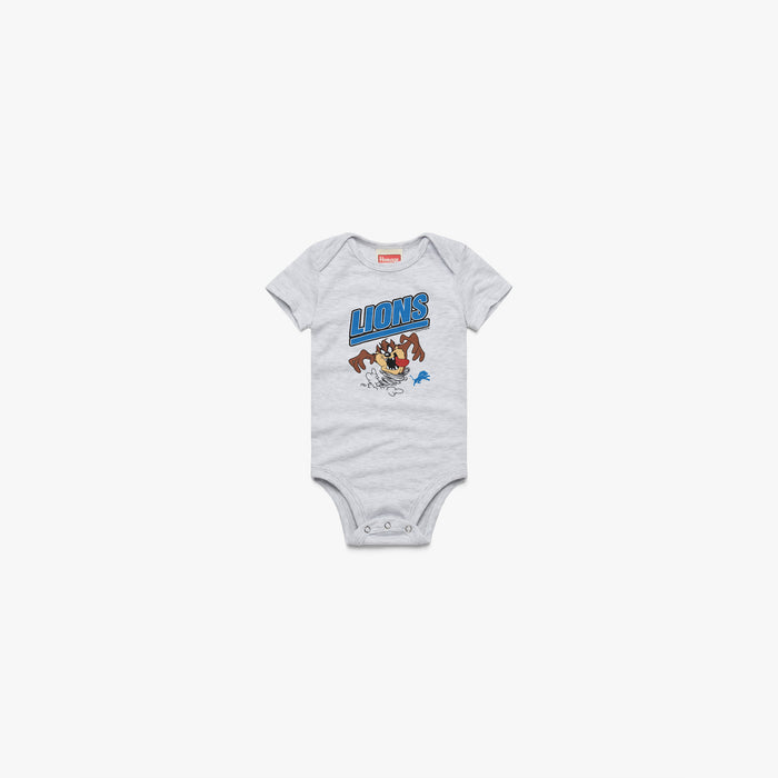 Looney Tunes Taz x Detroit Lions Baby One Piece