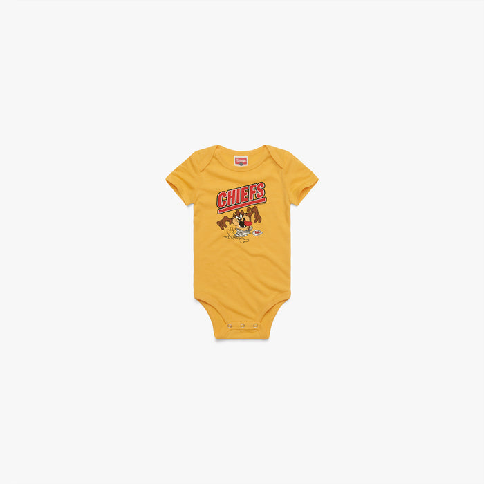 Looney Tunes Taz x Kansas City Chiefs Baby One Piece