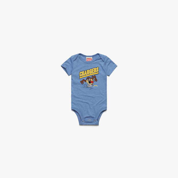 Looney Tunes Taz x Los Angeles Chargers Baby One Piece