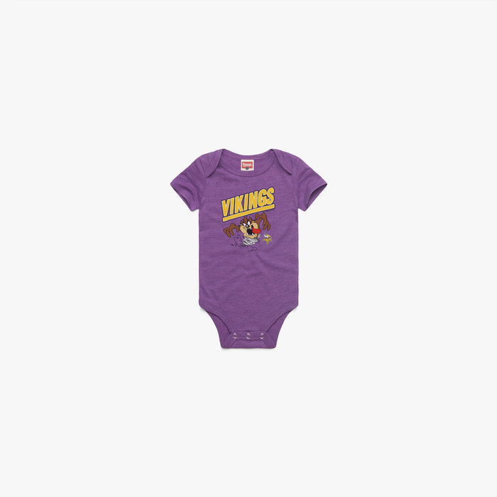 Looney Tunes Taz x Minnesota Vikings Baby One Piece